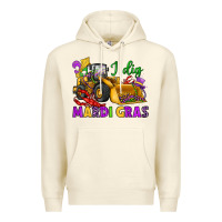 Sandshell i dig mardi gras bulldozer Premium Hoodie - JahusDesignShop