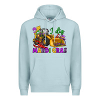 Blue Mist i dig mardi gras bulldozer Premium Hoodie - JahusDesignShop