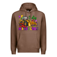 Chestnut i dig mardi gras bulldozer Premium Hoodie - JahusDesignShop