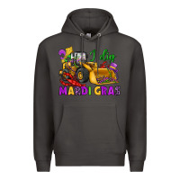 Smoke i dig mardi gras bulldozer Premium Hoodie - JahusDesignShop