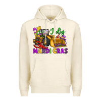 Tofu i dig mardi gras bulldozer Premium Hoodie - JahusDesignShop