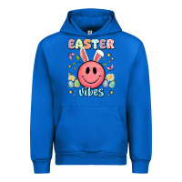 Cobalt easter vibes smiley face Urban Hoodie - Artiststas