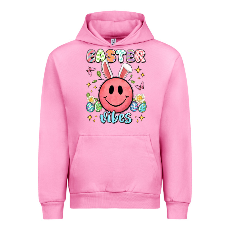 Easter Vibes Smiley Face Urban Hoodie by Artiststas | Teevron