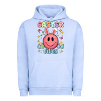 Pigment Grape Ice easter vibes smiley face Urban Hoodie - Artiststas