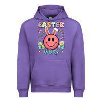 Tulip easter vibes smiley face Urban Hoodie - Artiststas