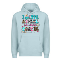 Blue Mist i am  99 angel but ohh that Premium Hoodie - AdoDesignShop