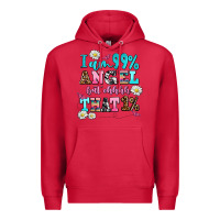 Cardinal i am  99 angel but ohh that Premium Hoodie - AdoDesignShop