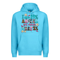 Ocean Blue i am  99 angel but ohh that Premium Hoodie - AdoDesignShop