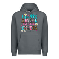 Rock i am  99 angel but ohh that Premium Hoodie - AdoDesignShop