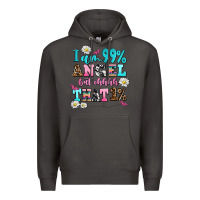 Smoke i am  99 angel but ohh that Premium Hoodie - AdoDesignShop