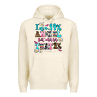 Tofu i am  99 angel but ohh that Premium Hoodie - AdoDesignShop