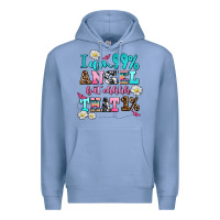 Colony Blue i am  99 angel but ohh that Premium Hoodie - AdoDesignShop