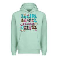 Seafoam i am  99 angel but ohh that Premium Hoodie - AdoDesignShop