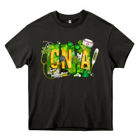Asphalt St. Patricks Day Cna Heavy Core Tee - CowhideDigitalArt
