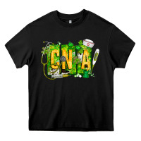 Black St. Patricks Day Cna Heavy Core Tee - CowhideDigitalArt
