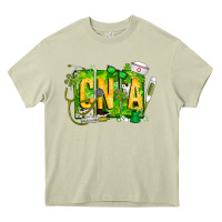 Mossy St. Patricks Day Cna Heavy Core Tee - CowhideDigitalArt