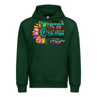 Forest Green they whispered to her you can't withstand the stor Urban Hoodie - Artiststas
