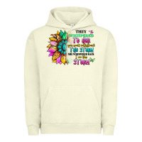 Pigment Pistachio they whispered to her you can't withstand the stor Urban Hoodie - Artiststas