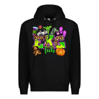 Black ekg tech nurse halloween Premium Hoodie - AdoDesignShop