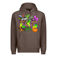 Coffee ekg tech nurse halloween Premium Hoodie - AdoDesignShop