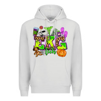 Dove Grey ekg tech nurse halloween Premium Hoodie - AdoDesignShop