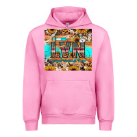 Fuchsia Pink lvn licensed vocational nurse Urban Hoodie - JahusDesignShop