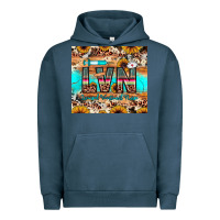 Pigment Midnight Navy lvn licensed vocational nurse Urban Hoodie - JahusDesignShop