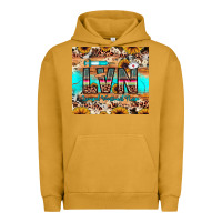 Pigment Peanut Butter lvn licensed vocational nurse Urban Hoodie - JahusDesignShop