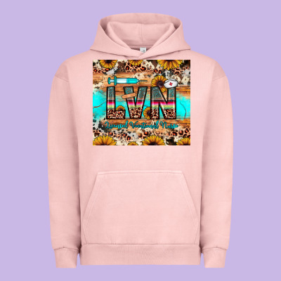 Lvn Licensed Vocational Nurse Urban Hoodie Designed By Jahusdesignshop
