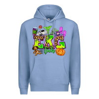 Colony Blue ekg tech nurse halloween Premium Hoodie - AdoDesignShop
