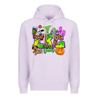 Lilac ekg tech nurse halloween Premium Hoodie - AdoDesignShop