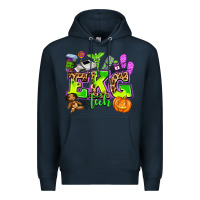Navy ekg tech nurse halloween Premium Hoodie - AdoDesignShop