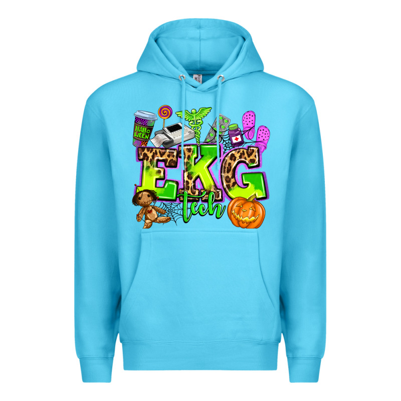 Ekg Tech Nurse Halloween Premium Hoodie by AdoDesignShop | Teevron