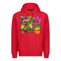 Red ekg tech nurse halloween Premium Hoodie - AdoDesignShop