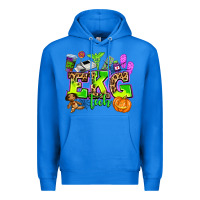 True Royal ekg tech nurse halloween Premium Hoodie - AdoDesignShop