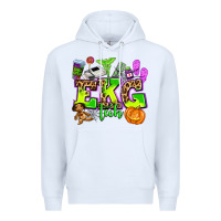 White ekg tech nurse halloween Premium Hoodie - AdoDesignShop