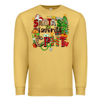 Antique Gold santa's favorite cpht Premium Sweatshirt - Zillion Design Studio