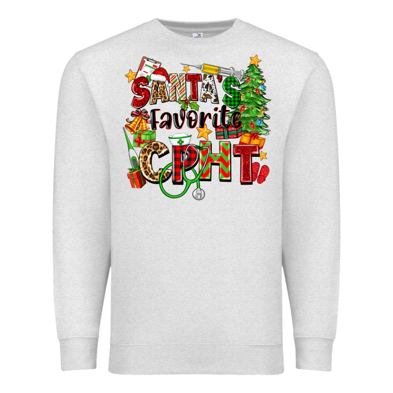Santa's Favorite Cpht Premium Sweatshirt by Zillion Design Studio | Teevron