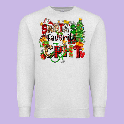 Santa's Favorite Cpht Premium Sweatshirt Designed By Zillion Design Studio