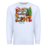 White santa's favorite cpht Premium Sweatshirt - Zillion Design Studio