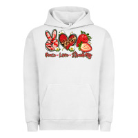 Pigment Lunar Rock peace love strawberry Urban Hoodie - Artiststas