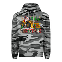 Slate Camo i dig Christmas bulldozer santa Premium Hoodie - JahusDesignShop