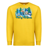 Lemon merry christmas snowman gnomes Premium Sweatshirt - Zillion Design Studio