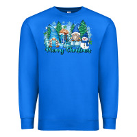 True Royal merry christmas snowman gnomes Premium Sweatshirt - Zillion Design Studio