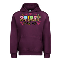 Mauve Wine spirit lead me Urban Hoodie - Artiststas