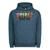 Pigment Midnight Navy spirit lead me Urban Hoodie - Artiststas