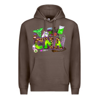 Coffee cna halloween Premium Hoodie - AdoDesignShop