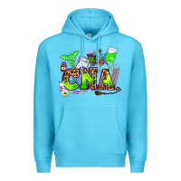 Ocean Blue cna halloween Premium Hoodie - AdoDesignShop