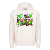 Pale Pink cna halloween Premium Hoodie - AdoDesignShop