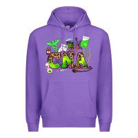 Purple cna halloween Premium Hoodie - AdoDesignShop